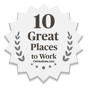 10 Great Places to Work 2025 - by CIO Bulletin
