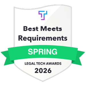 Award-BestMeetsRequirements-Spring-LegalTechAwards-2026
