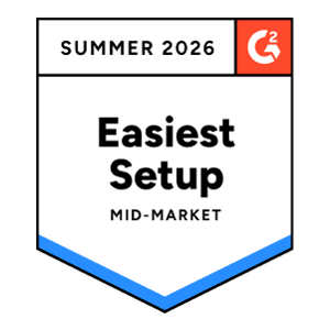 Award-EasiestSetup-MidMarket-G2-Summer2026