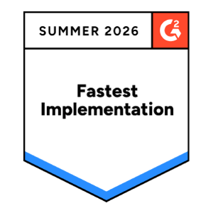 Award-FastestImplementation-G2-Summer2026