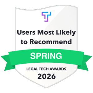 Award-UsersMostLikelytoRecommend-Spring-LegalTechAwards-2026