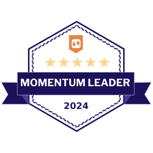 CobbleStone Software - Momentum Leader Fall 2024 - by FeaturedCustomers-svg