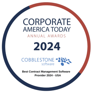 Corporate America Today Annual Awards - Best Contract Management Software Provider - 2024