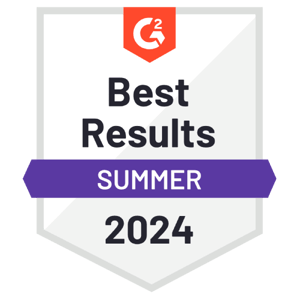 G2 - Best Results Total - Summer 2024