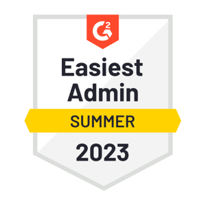 G2 - Easiest Admin - Summer 2023