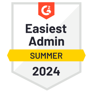 G2 - Easiest Admin - Summer 2024