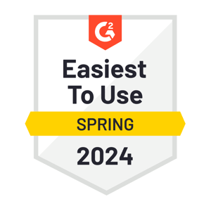 G2 - Easiest To Use - Spring 2024