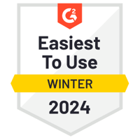 G2 - Easiest To Use - Winter 2024