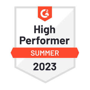 G2 - High Performer - Summer 2023