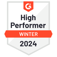 G2 - High Performer - Winter 2024