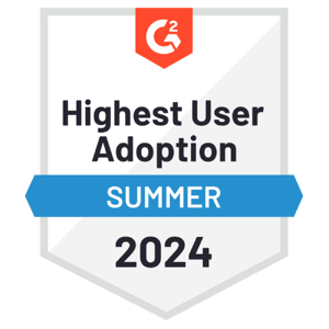 G2 - Highest User Adoption - Summer 2024
