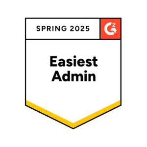 G2 - Spring 2025 - Easiest Admin