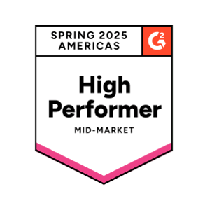 G2 - Spring 2025 - High Performer - Mid-Market