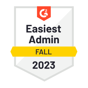 G2 - Vendor Management - Easiest Admin - Fall 2023