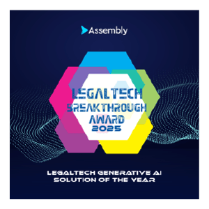 Legal Tech Breaktrhough Award