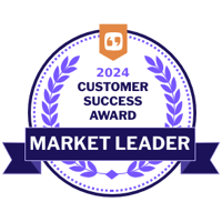 Market Leader - Winter 2024 Contract Lifecycle Management Software - by FeaturedCustomers-svg