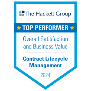 The Hackett Group - Top Performer - CLM - Overall Satisfaction and Business Value - 2024