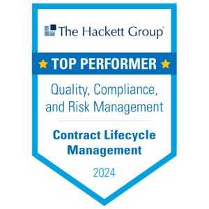 The Hackett Group - Top Performer - CLM - Quality Compliance and Risk Management - 2024