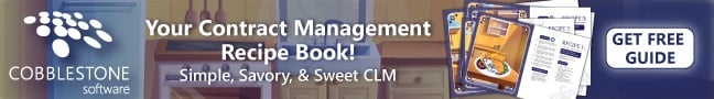 CobbleStone Software contract management recipe book.